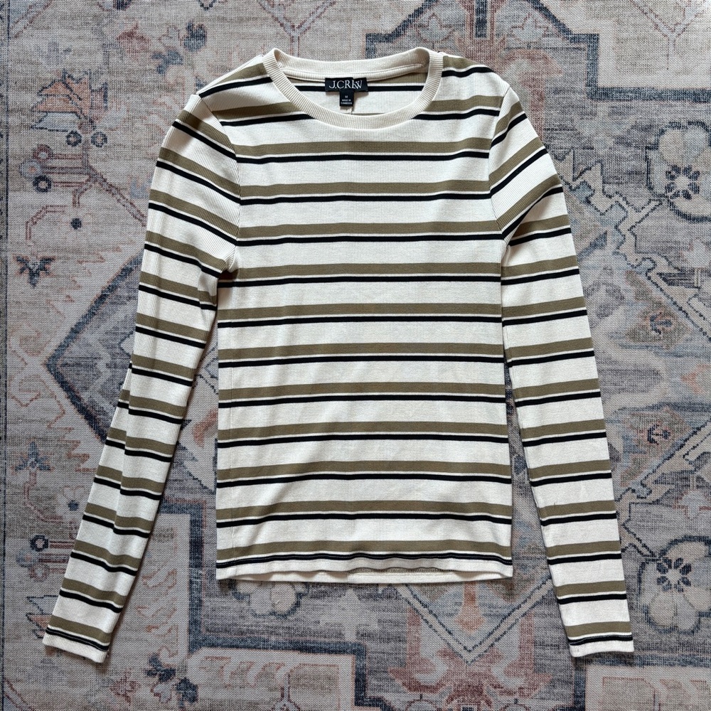 J. Crew Striped Long Sleeve